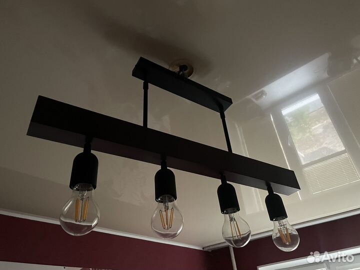Люстра в стиле лофт