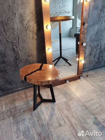 Стол из спила карагача