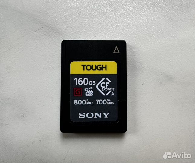 Карта памяти Sony CFexpress Type A 160GB Tough