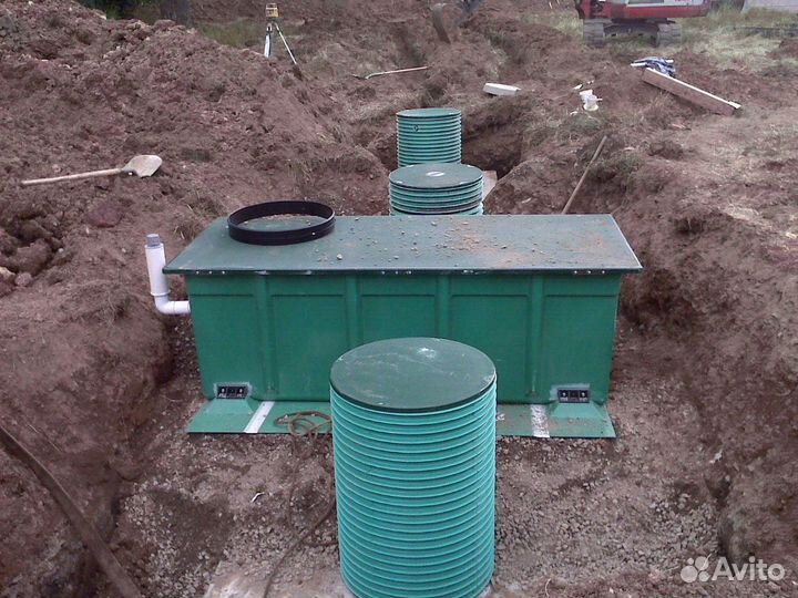 Септик био Руслос 7 дренажный