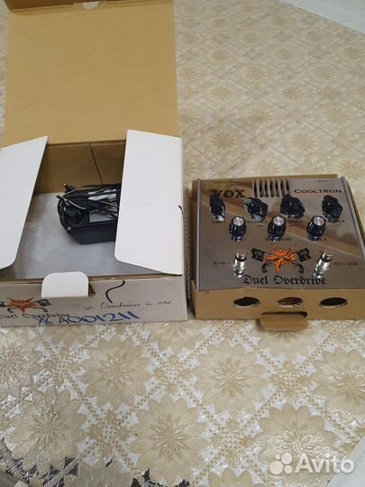 Гитарная педаль Vox Cooltron Duel Overdrive