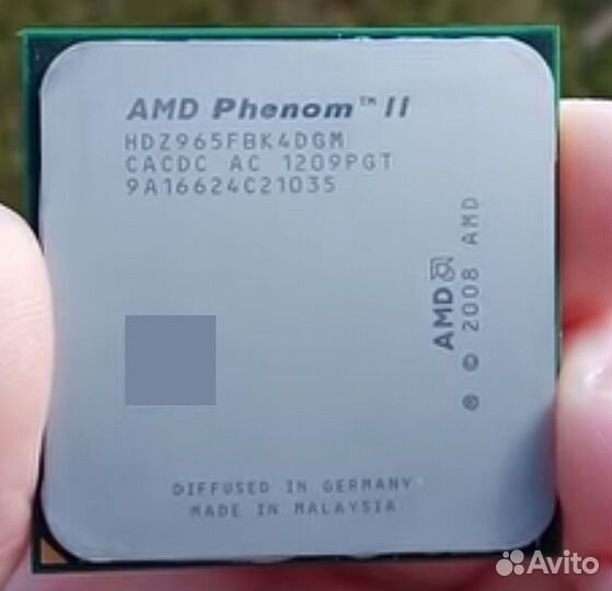Процессор AMD Phenom II X4 965 Black Edition