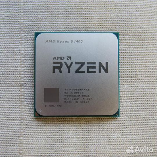 Процессор AMD ryzen 5 1400