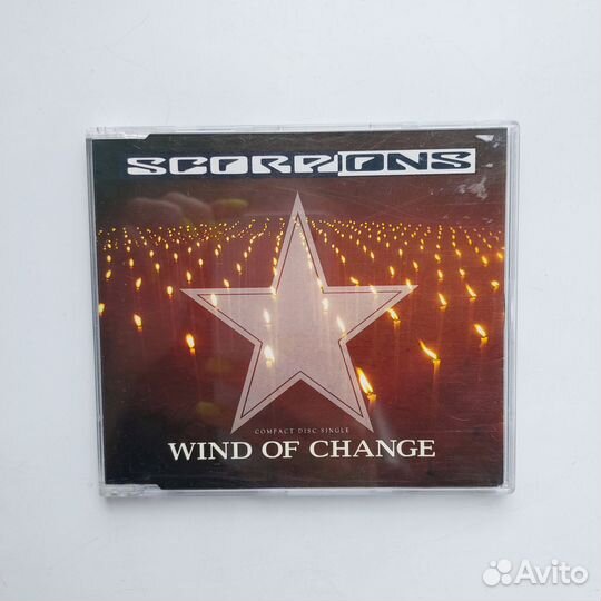 Scorpions Wind of Change 1990 CD фирменный