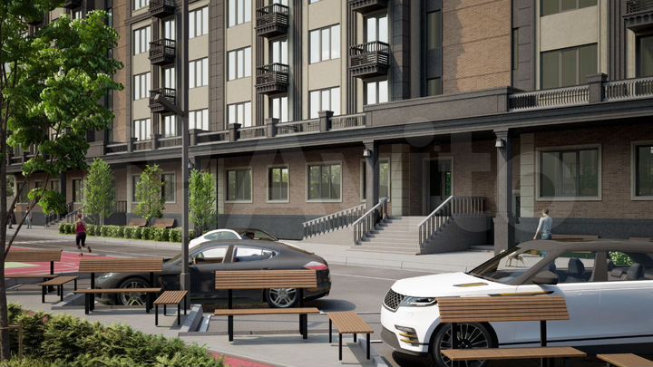 2-к. квартира, 68 м², 1/11 эт.