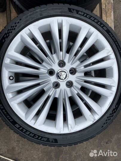 Диски Jaguar Ford Volvo R19 с резиной Michelin