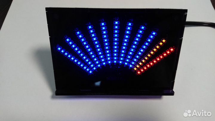 Аудио спектр частот (эквалайзер)