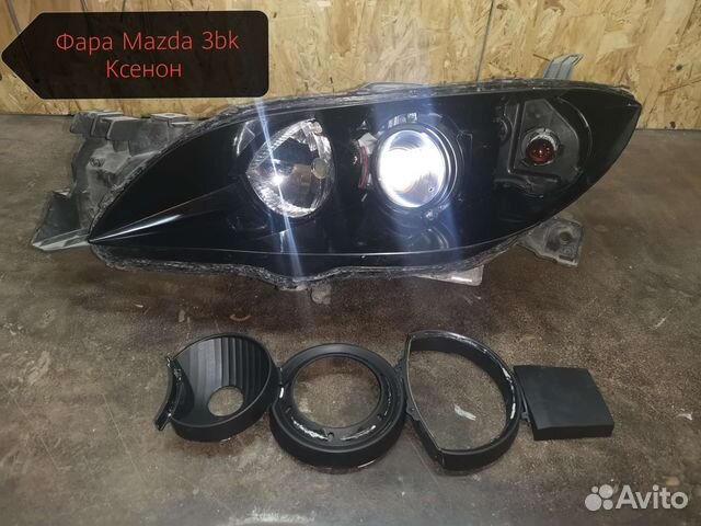 Фара mazda 3bk