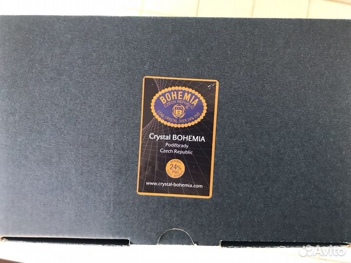 Хрусталь Чехия Bohemia чайный