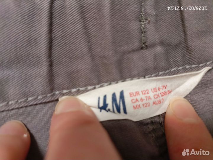 Джинсы hm 122