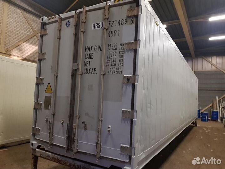 Рефконтейнер 2005 г. 40 Ф. без/пр. rrsu 7214896