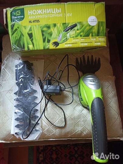 Ножницы садовые аккумуляторные