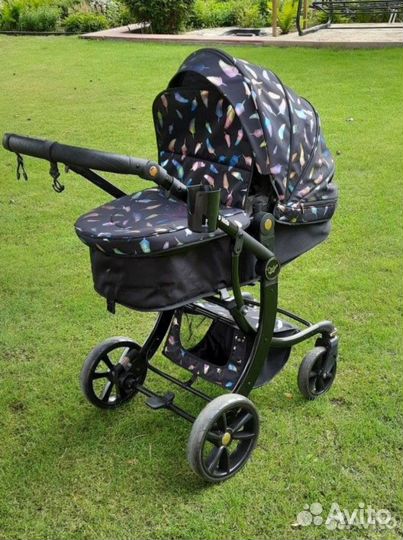 Коляска для девочки 2в1