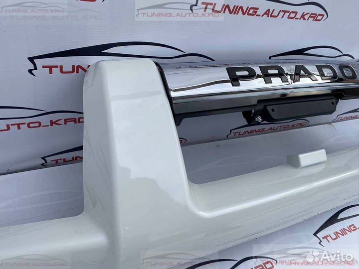 Накладка на бампер Toyota LC Prado 120 Y4845