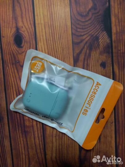 Беспроводные наушники i12TWS Голубые (новые)