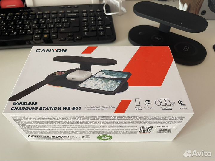 Беспроводная зарядка Canyon