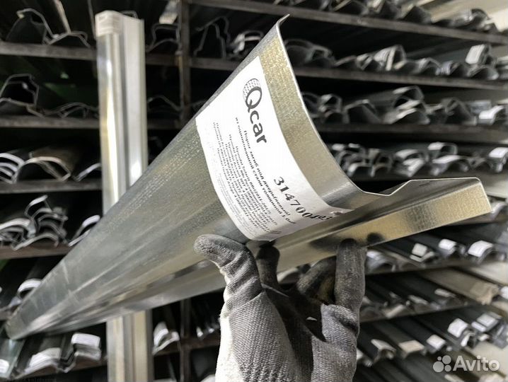 Порог правый Hyundai Solaris 2011-2017 (1мм)