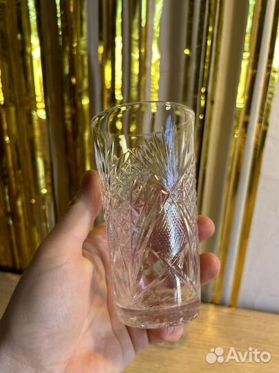 Хрустальные стаканы