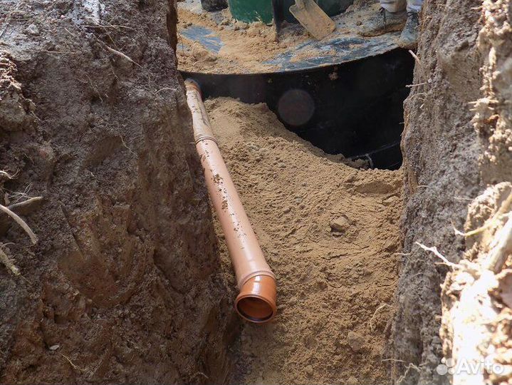 Бетонный септик