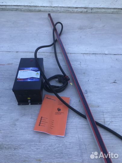 Рейка снятия статического напряжения с обдувом воз