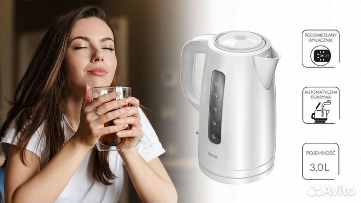 Электрический чайник MPM MCZ 101 (3Лит.) (м)