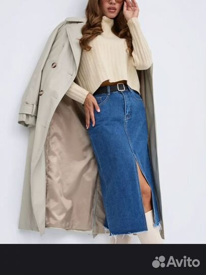 Юбка джинсовая