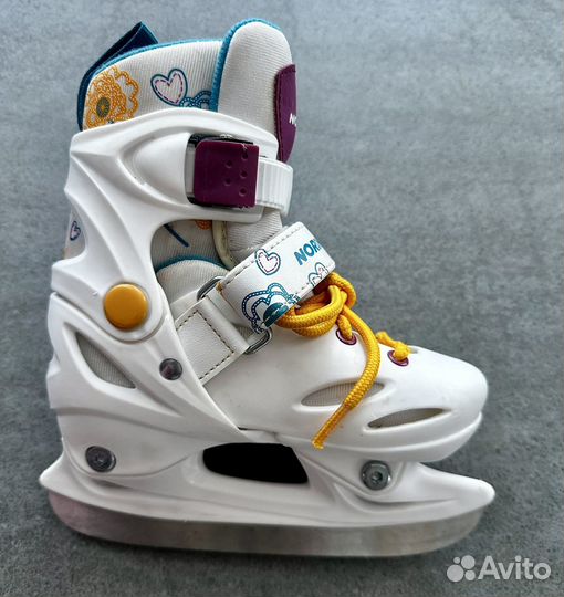 Коньки раздвижные для девочки