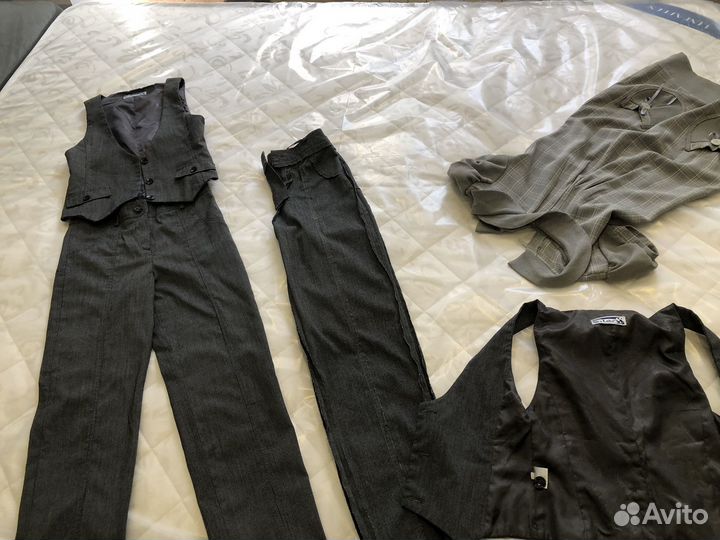 Школьная форма брюки жилет платье Sky Lake