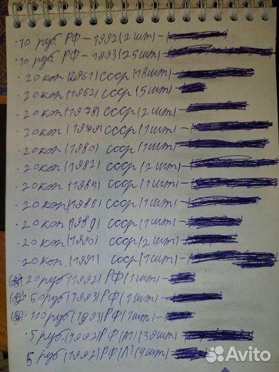 Монеты ссср-рф