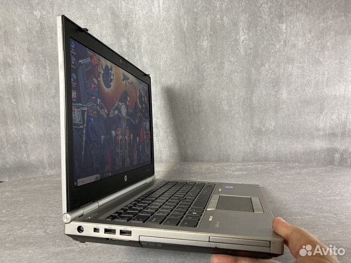 Мощный и защищенный HP i5, SSD 256gb, 8gb