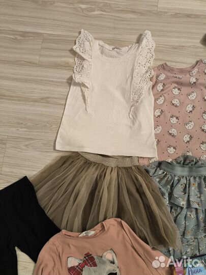 Детские вещи пакетом на девочку 122-128