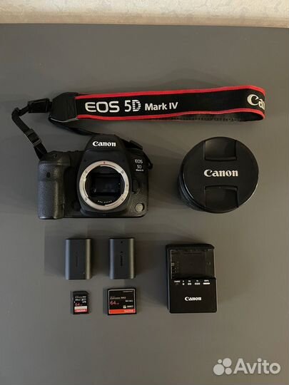 Зеркальный фотоаппарат canon EOS 5D mark IV