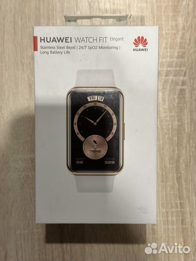 Smart часы huawei watch fit elegant