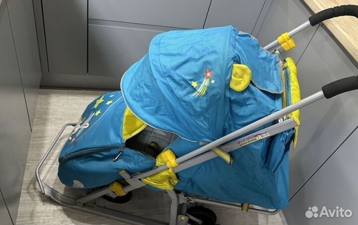 Санки коляска Ника 7