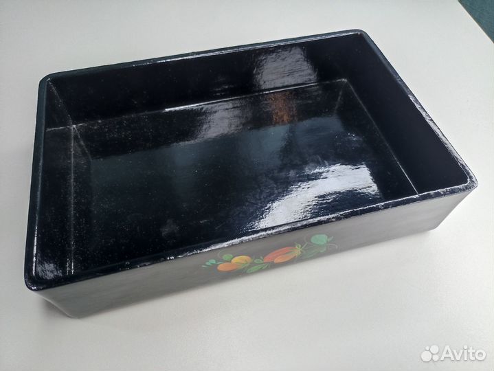 Шкатулка дерево Петриковская роспись