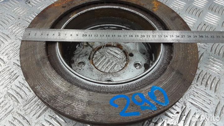 Диск тормозной задний Nissan X-Trail