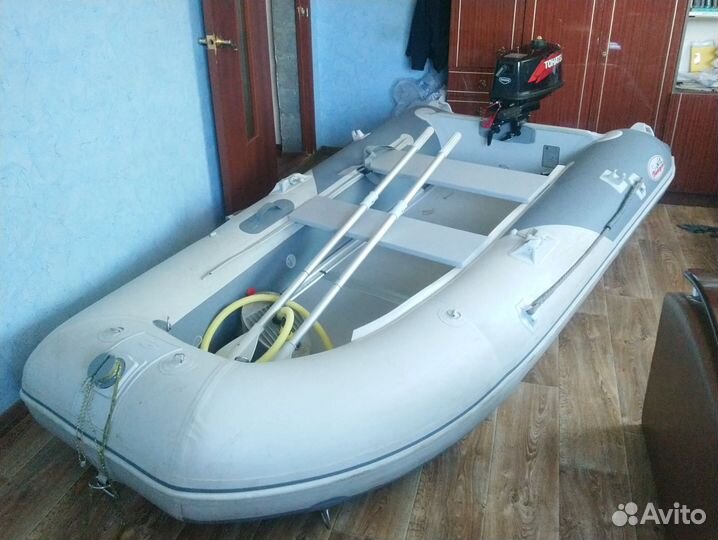 Лодка пвх с мотором комплект бу