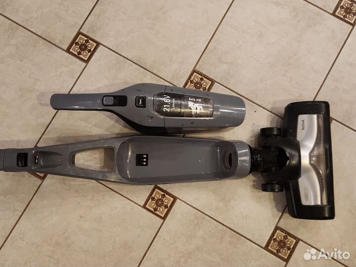 Вертикальный пылесос tefal dual force