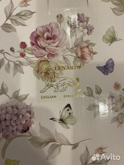 Салатник с крышкой garden Фарфор Lenardi, 18 см