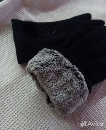 Перчатки зимние женские