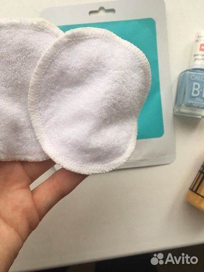 Косметика Многоразовые диски, маски для лица