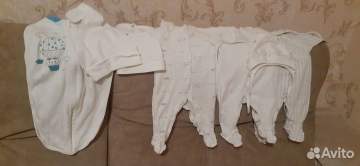 Комбинезоны на младенца 0-3 мес