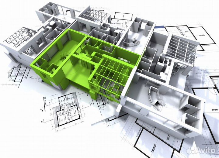Оформление исполнительной документации, чертежи