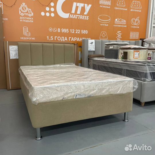 Кровать Box Spring с матрасом 120*200