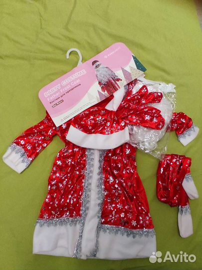 Костюм мороза детский 3 размера аренда