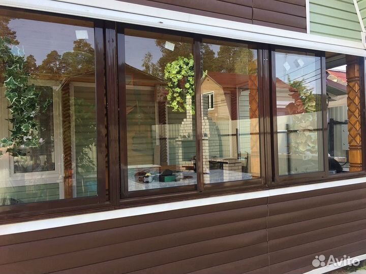 Алюминиевые раздвижные окна с гарантией