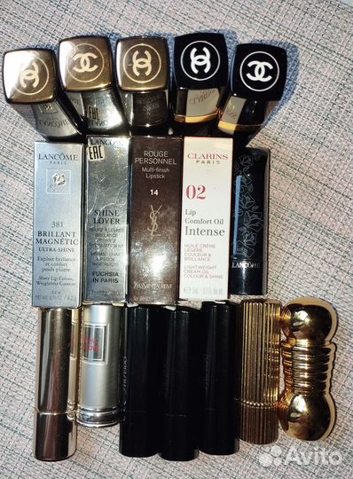 Помада Chanel Dior YSL Lancome Shiseido