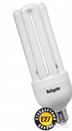 Лампа энергосберегающая цоколь Е27 15Вт