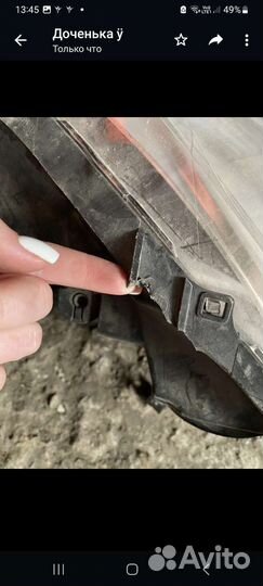 Фара правая Volkswagen Polo 4 рест. 2008