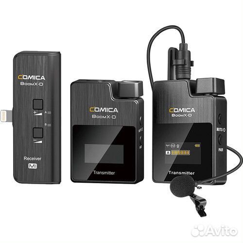Радиопетличка comica boomx-D-MI2 iOS Lightning